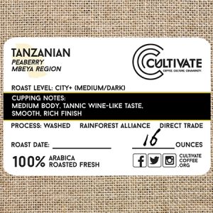 Tanzanian Tweega Peaberry