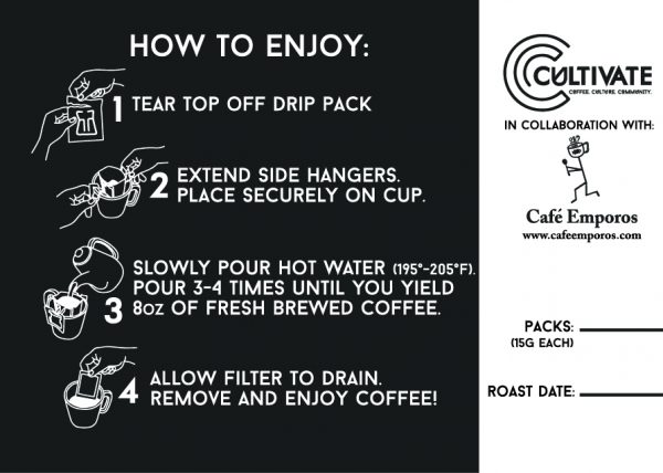 Pour Over Filter Packs